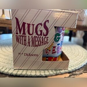 Dicksons "Mugs with a Message" graduation mug.  "CongraDulations"